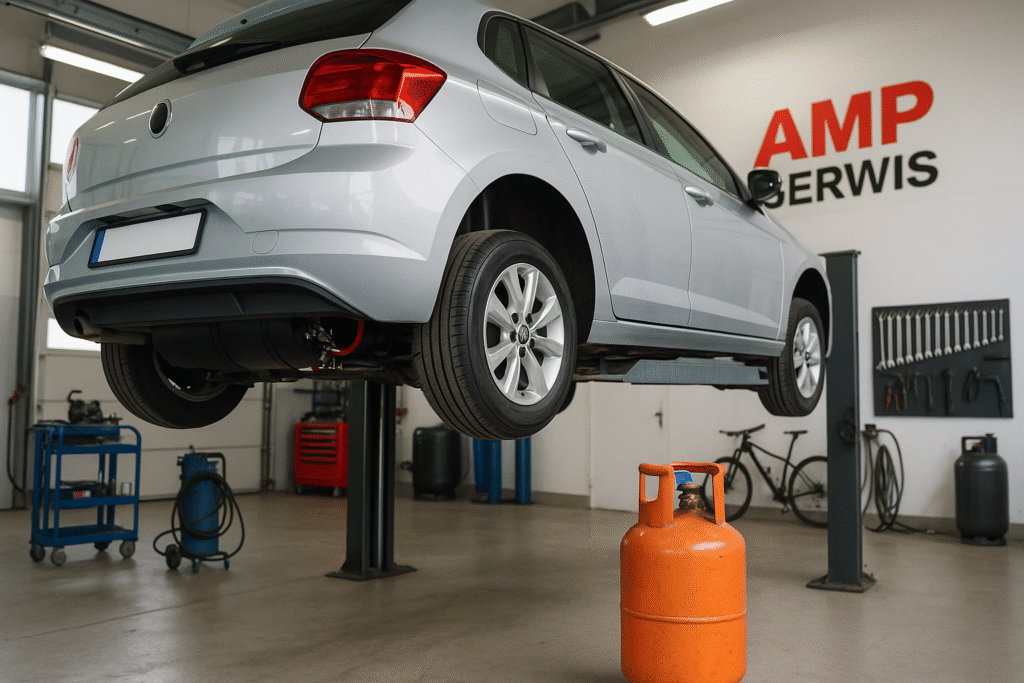 Butla LPG w samochodzie Legalizacja butli LPG w samochodzie